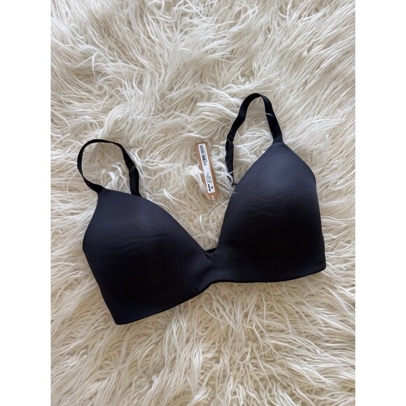 Skims Wireless Form T-shirt Bra Onyx Size 34DD - Picture 3 of 7